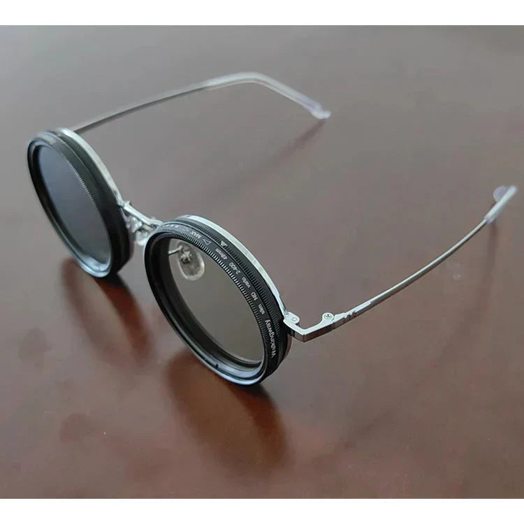 š„Adjustable Tint Polarized Round Sunglasses