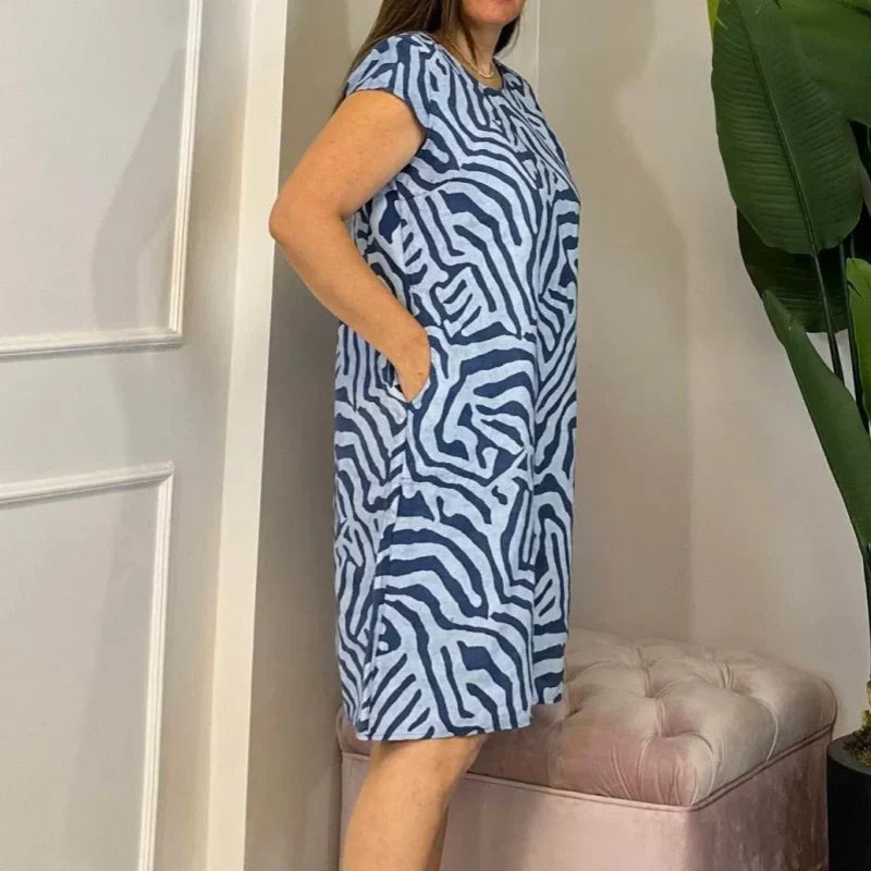 💃2025 New Boho Vintage Casual Printed Dress