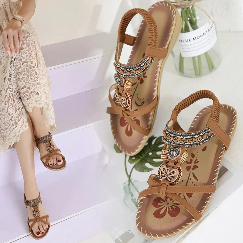 ๐ Bohemian Orthopedic Sandals โ Arch Support, Non-Slip Sole & Barefoot Comfort for All-Day Wear ๐๐ฃ