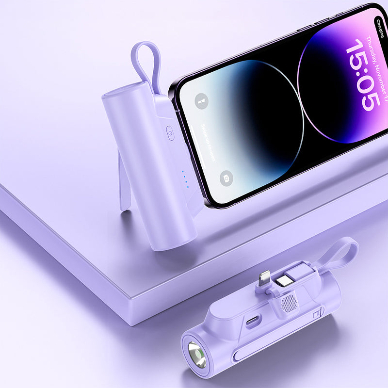 ⚡Multi-function Portable Charger with Cable