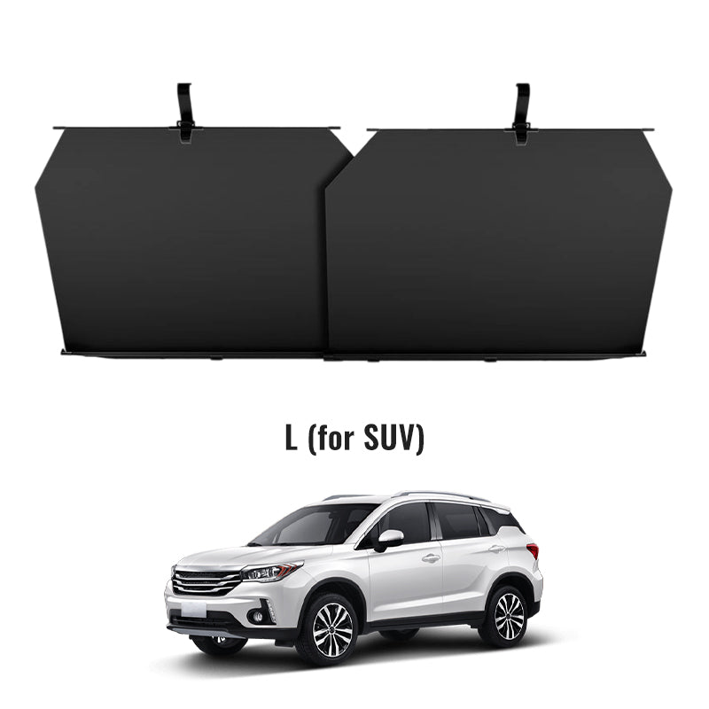 2PCS Retractable Sunshade for Car Windshield