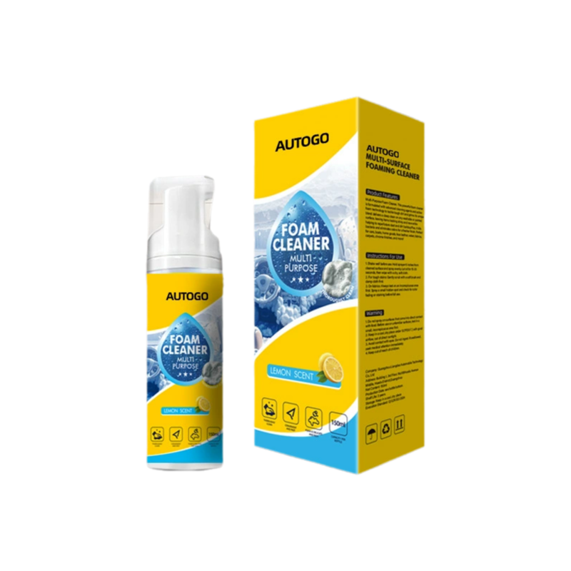 🚗 Car Interior Foam Cleaner ✅ No-Rinse Deep Clean & Multi-Surface Use | Fast Stain Removal