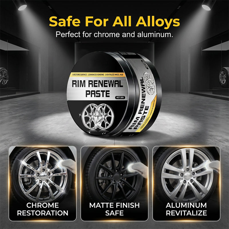 ๐โจ All-in-One Wheel Restoration Paste โ Scratch Removal, Molecular Bonding, Safe for All Alloys ๐