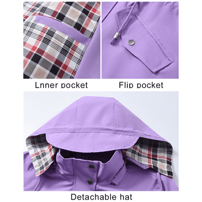 ✨Womens Chic. Lightweight. Waterproof Jacket 🍃🧥-Unleash Style and Durability in Any Storm!