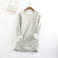 Women's Cotton Round Neck Solid Sweatshirt