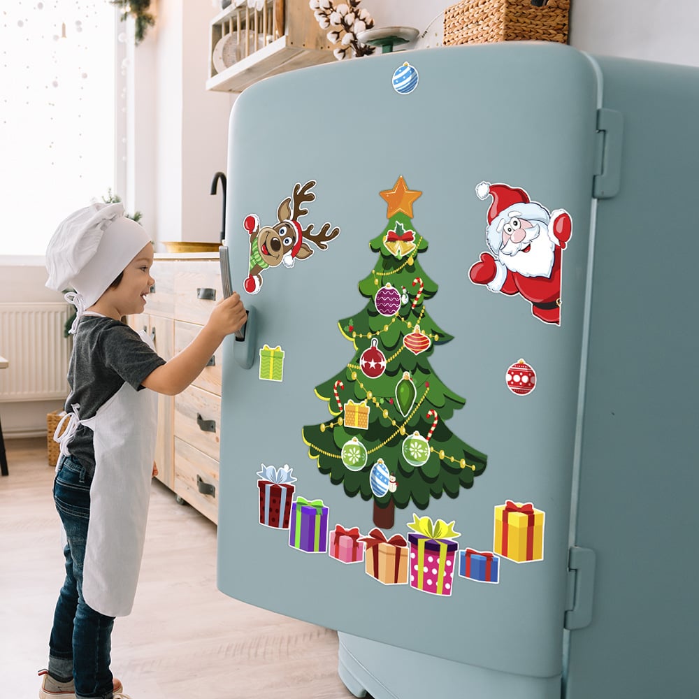 🎅 Christmas Themed Magnetic Sticker🎄Fun, Festive & Family-Friendly!