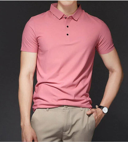 🎁 Hommes Business-Casual Polos à manches courtes👕