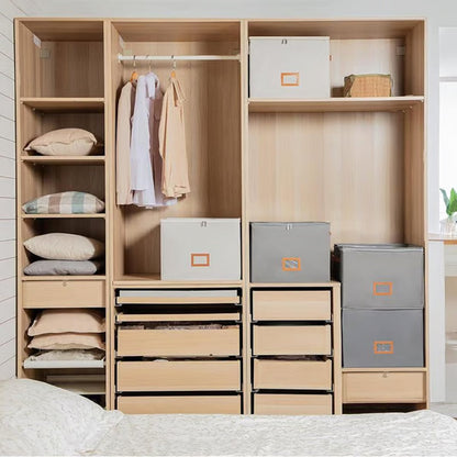 👟 Fabric Shoe Organizer Storage Box – Foldable, Large Capacity, Dustproof & Breathable for Closet & Bedroom 🧺✨