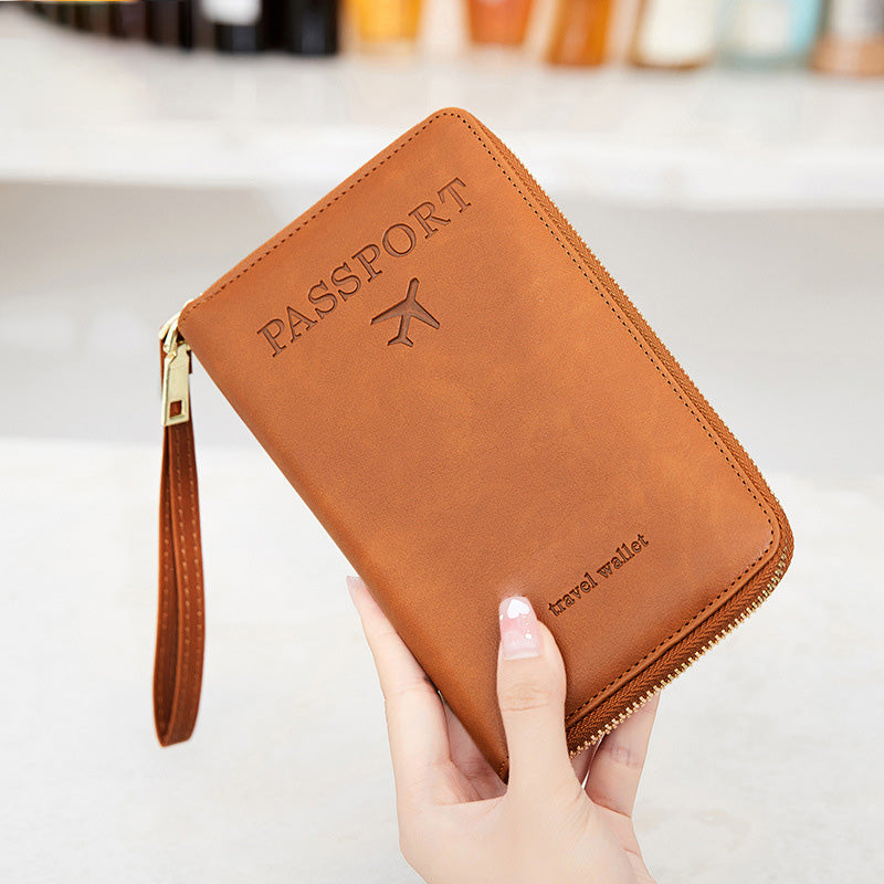Multifunctional RFID Passport Wallet