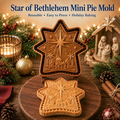 🥧✨ Faith & Nativity Christmas Mini Pie Mold Collection