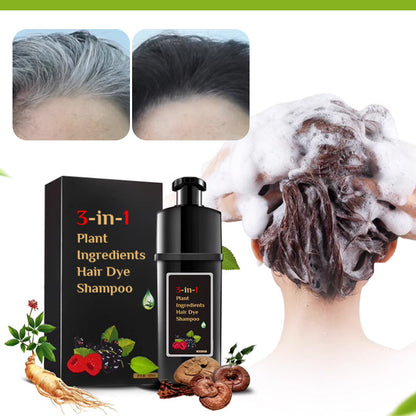 Shampoing Colorant à Base d'ingrédients Végétaux