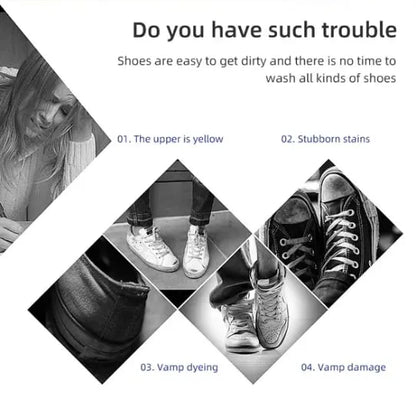 🎉Multi-Purpose White Shoe Cleaning Cream