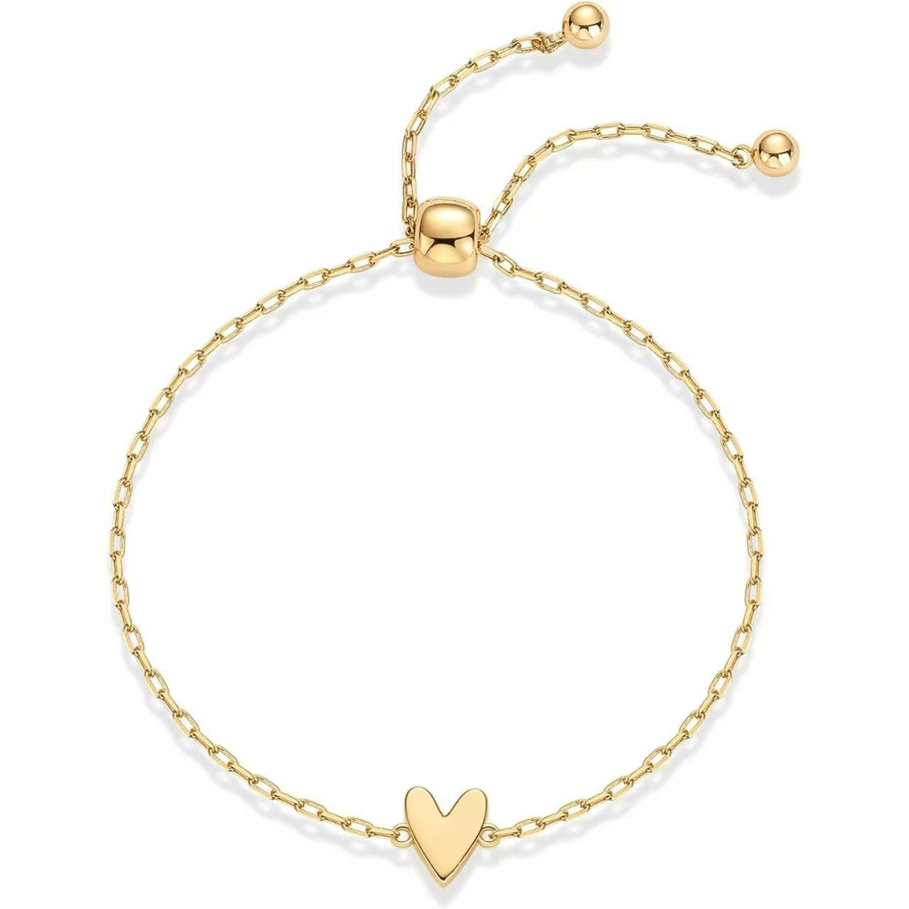 💖Matching Heart Charm Bracelet Set
