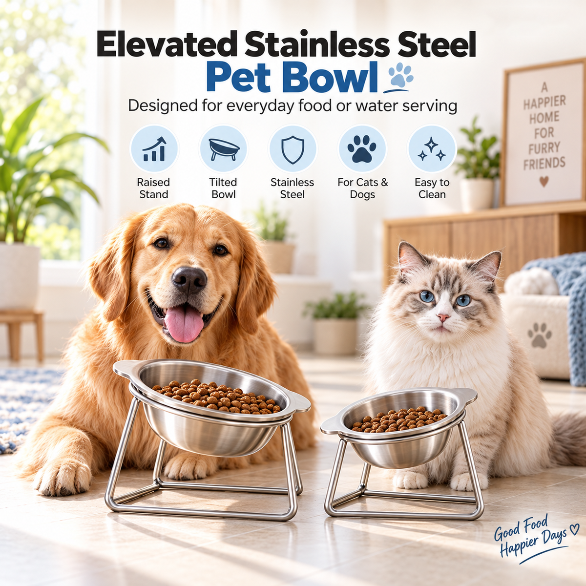 🥣 15° Tilted Orthopaedic Feeding Bowl