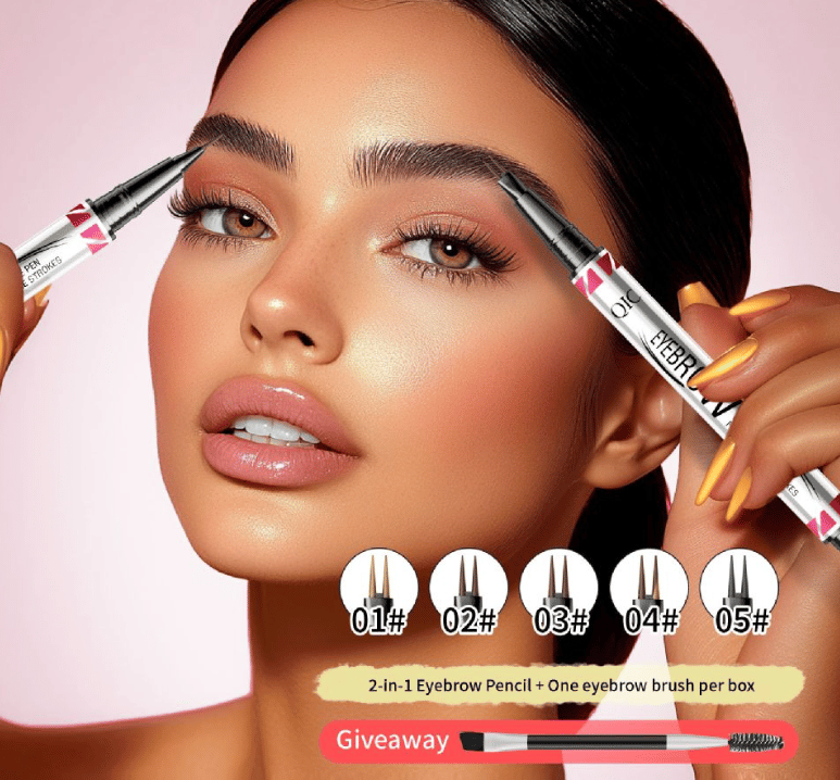 🎁3D Waterproof Microblading Eyebrow Pen