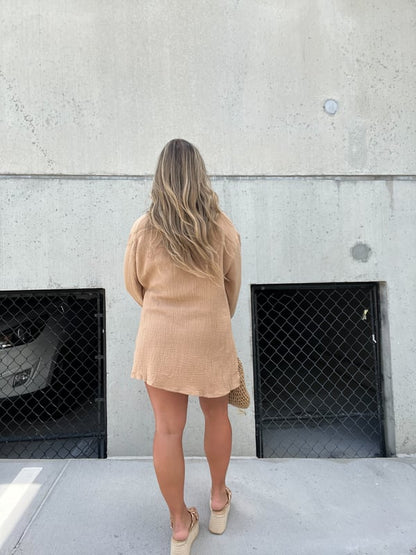 💥Barcelona Breeze Romper Dress Set