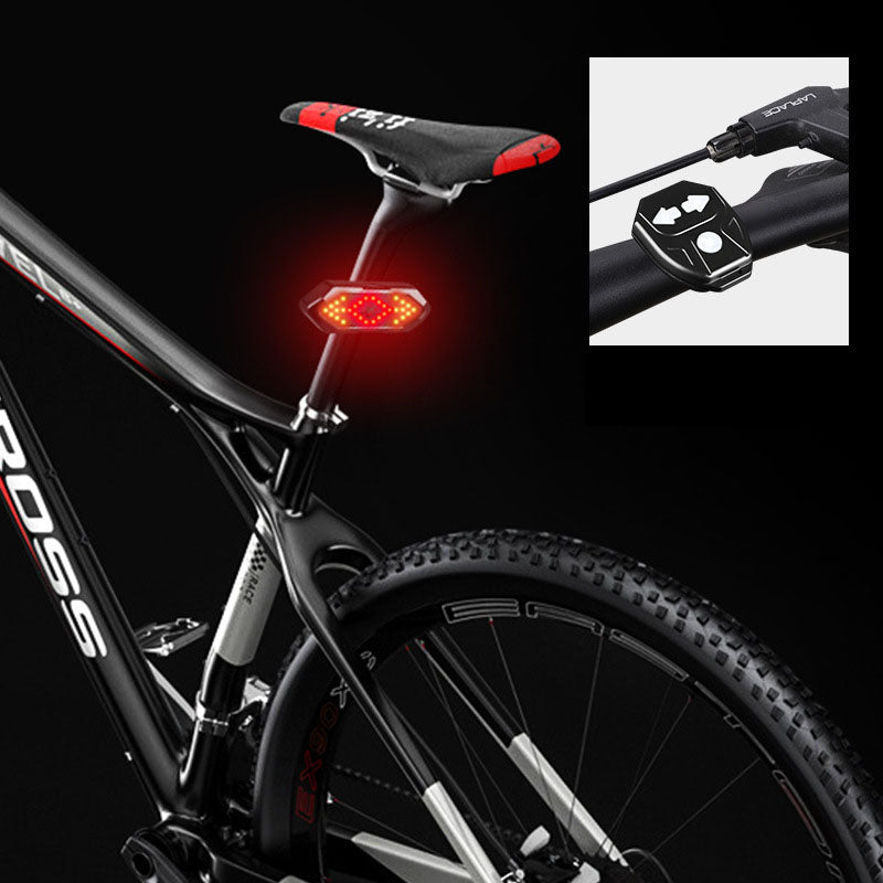 Feu arrière LED étanche pour conduite de nuit, télécommande pour vélo de montagne