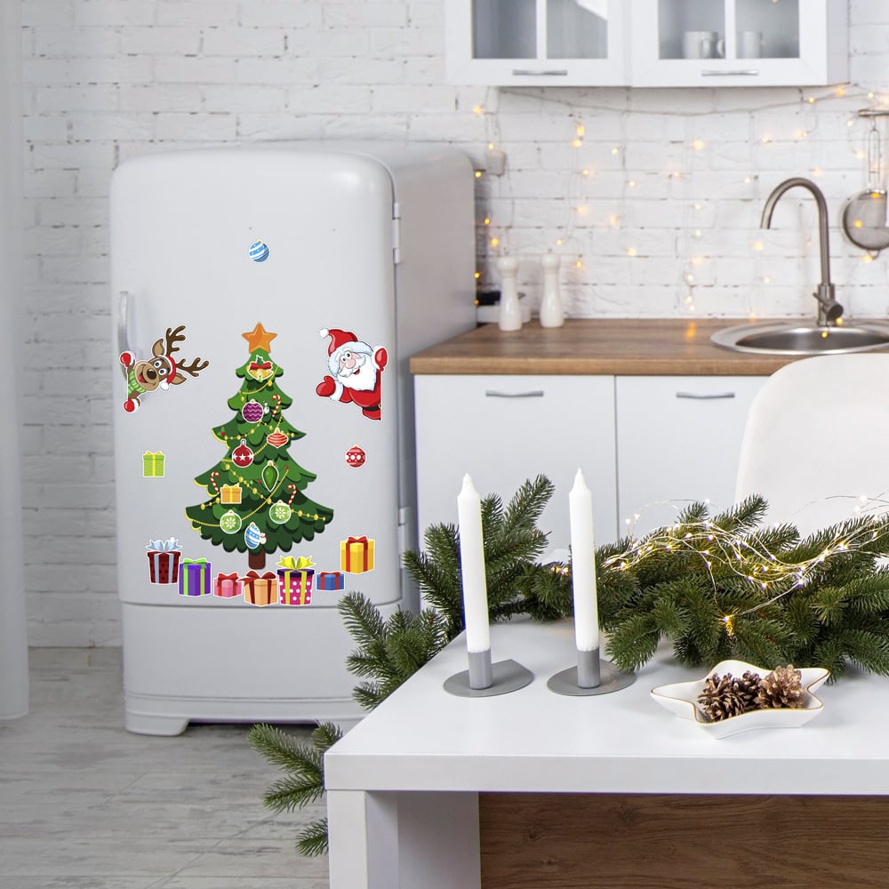 🎅 Christmas Themed Magnetic Sticker🎄Fun, Festive & Family-Friendly!