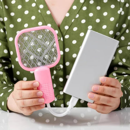 🚫🦟 HOT SALE | 2-in-1 USB Mosquito Swatter & Mosquito Trap Lamp 🦟🚫Mini USB Electric Mosquito Killer Trap