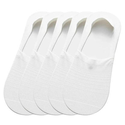💥5 Pairs Ice Silk No-Show Socks Set