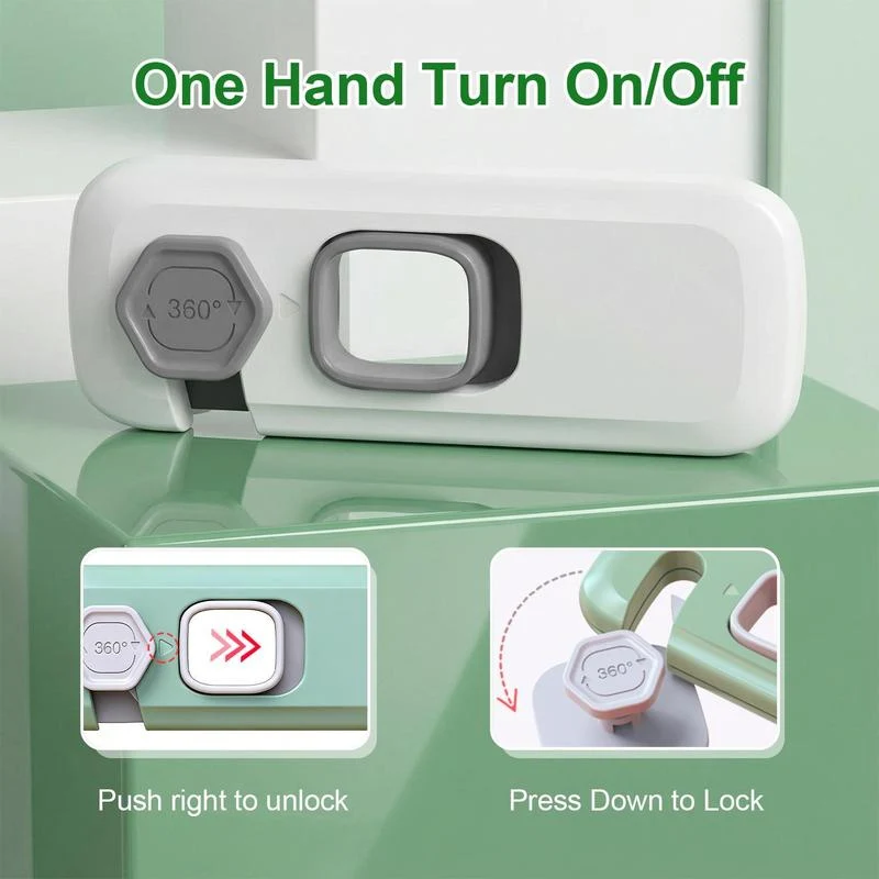 Multifunctional Child Proof Refrigerator Locks