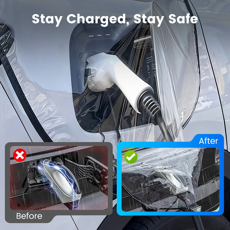 ⏳🔥LIMITED-TIME 50% OFF! ⏰Magnetic Waterproof Charging Port Cover for Electric Vehicle