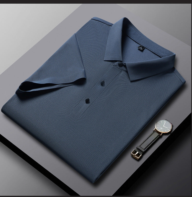 🎁 Hommes Business-Casual Polos à manches courtes👕