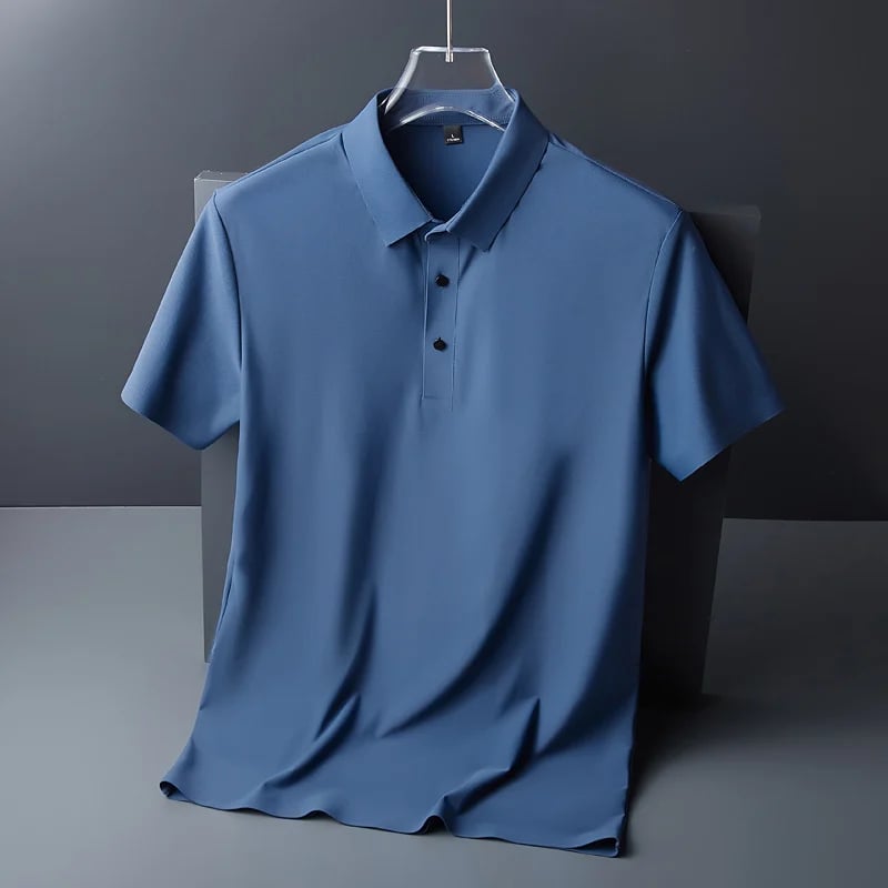 🎁 Hommes Business-Casual Polos à manches courtes👕