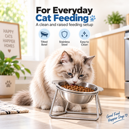 🥣 15° Tilted Orthopaedic Feeding Bowl