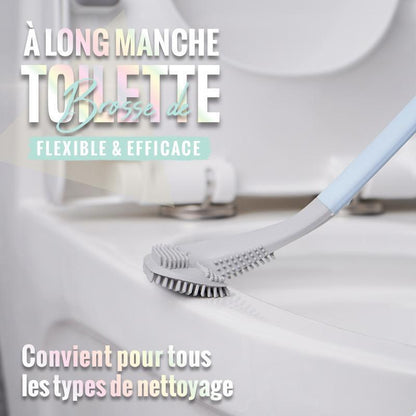 Brosse de toilette à long manche