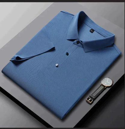 🎁 Hommes Business-Casual Polos à manches courtes👕