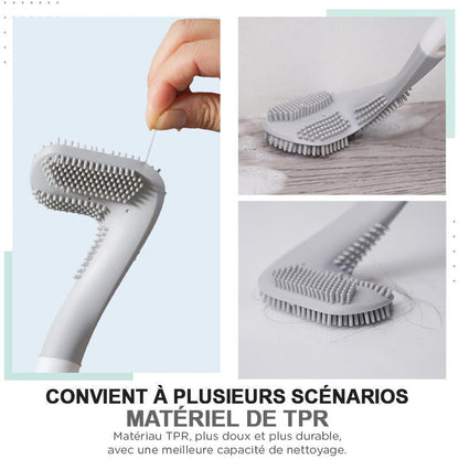 Brosse de toilette à long manche