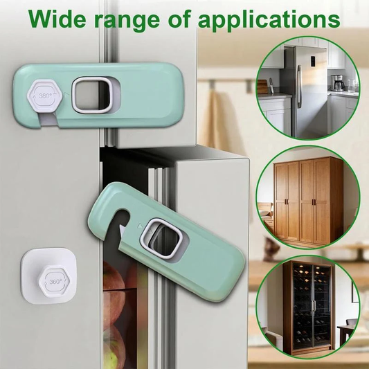 Multifunctional Child Proof Refrigerator Locks