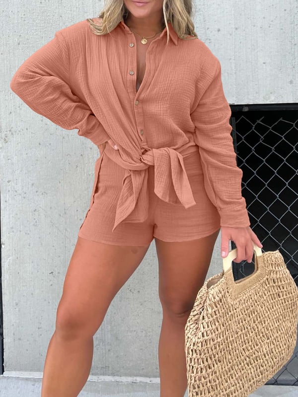 💥Barcelona Breeze Romper Dress Set