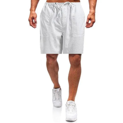 (🎁2024 Hot New Year's Sale🎁)Short décontracté en lin pour hommes