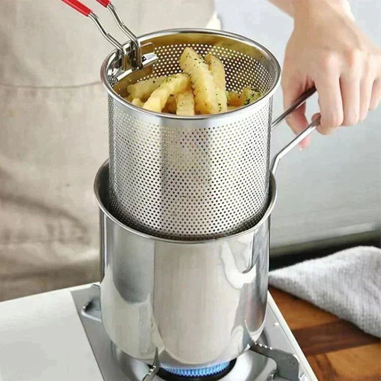 304 Stainless Steel Strip Filter Ingredient Fryer