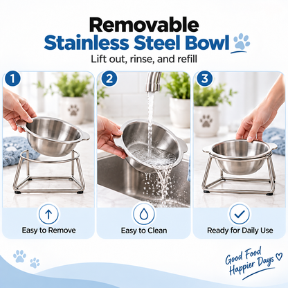 🥣 15° Tilted Orthopaedic Feeding Bowl