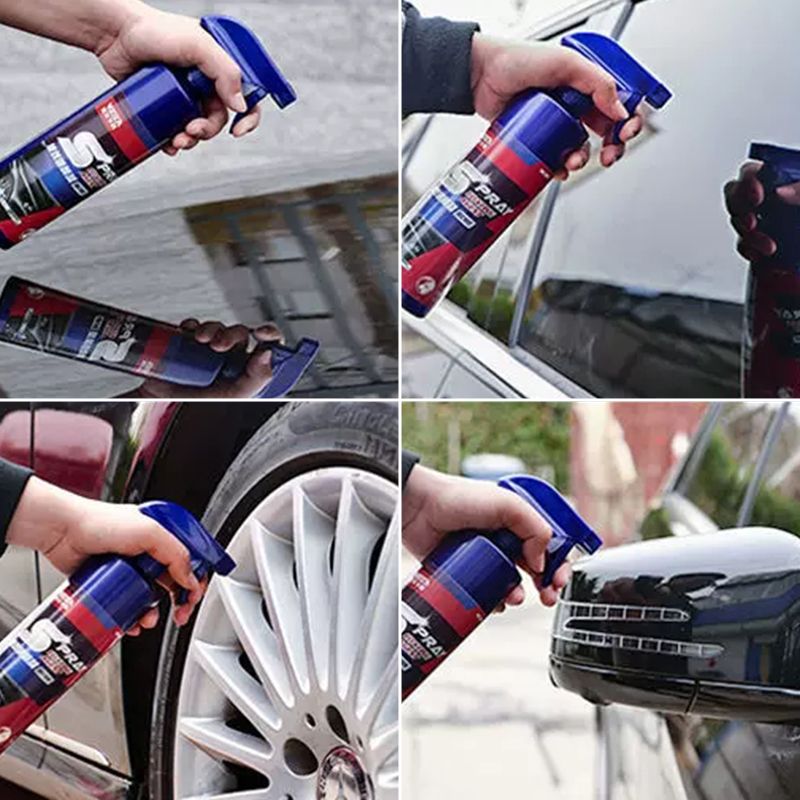 ✨Spray de revêtement de voiture en céramique 3-en-1