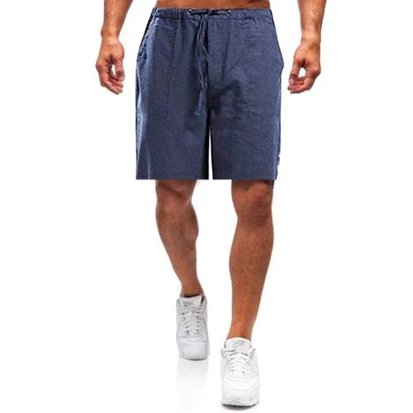 (🎁2024 Hot New Year's Sale🎁)Short décontracté en lin pour hommes