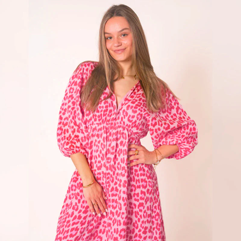 🎀Women's V-Neck Printed Dress