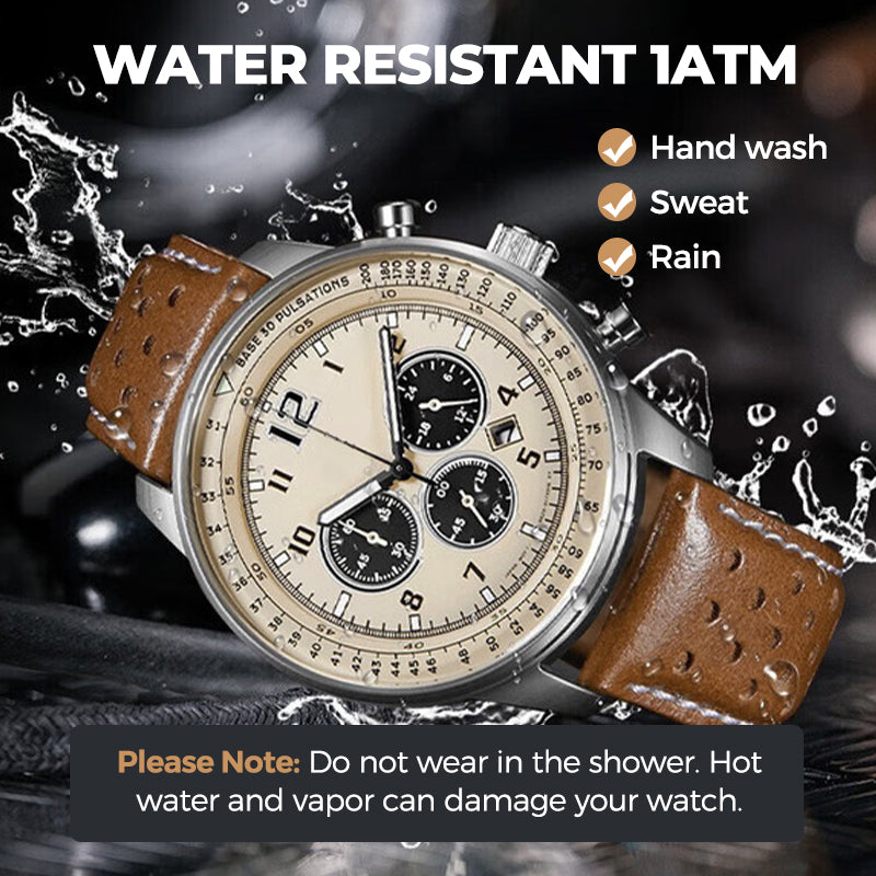 🎁 Men's Waterproof Multifunctional Quartz Watch