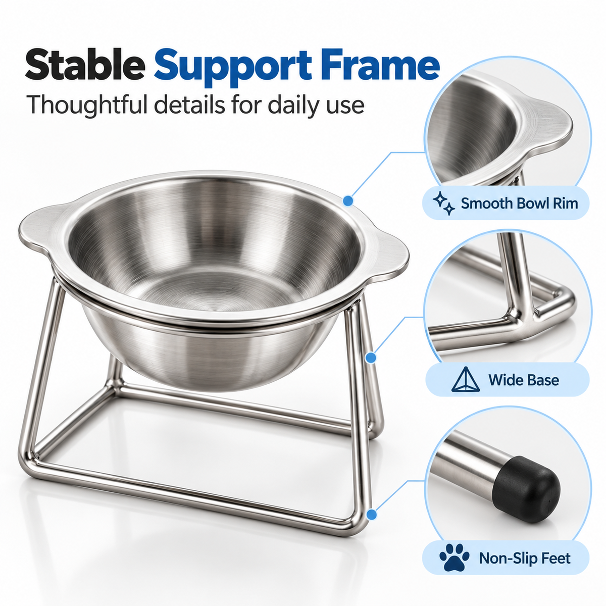 🥣 15° Tilted Orthopaedic Feeding Bowl