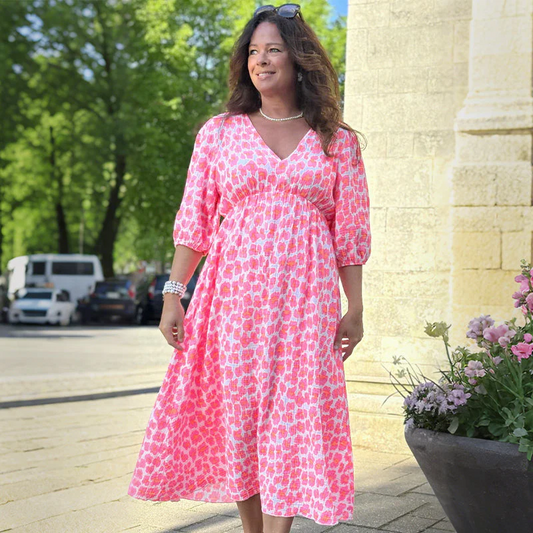 🎀Women's V-Neck Printed Dress