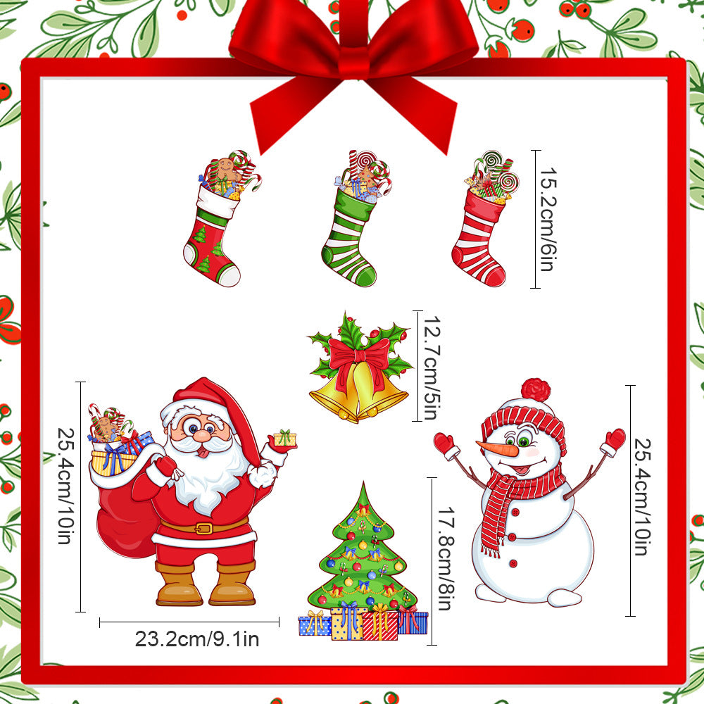 🎅 Christmas Themed Magnetic Sticker🎄Fun, Festive & Family-Friendly!
