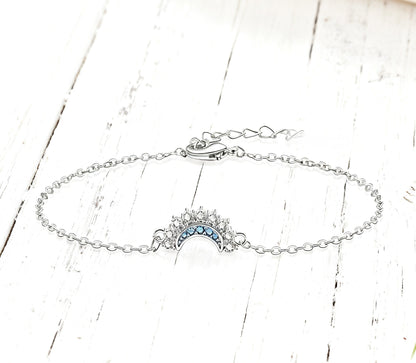 2-Piece Set—Sun and Moon Shining Together Stacked Bracelets📿