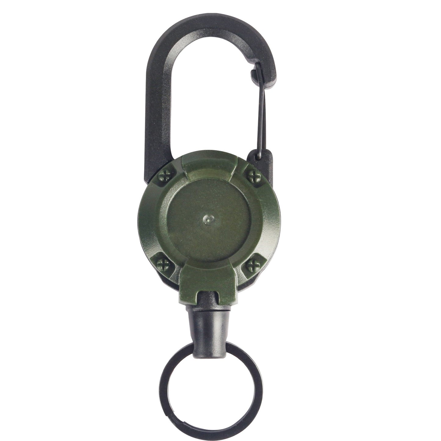Outdoor Automatic Retractable Wire Rope Anti-theft Keychain