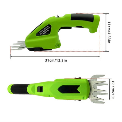 🔥2-in-1-Akku-Schere und Heckenschere