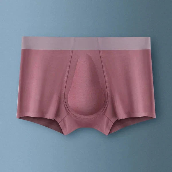 Boxers avec poche de soutien en latex biologique pour hommes