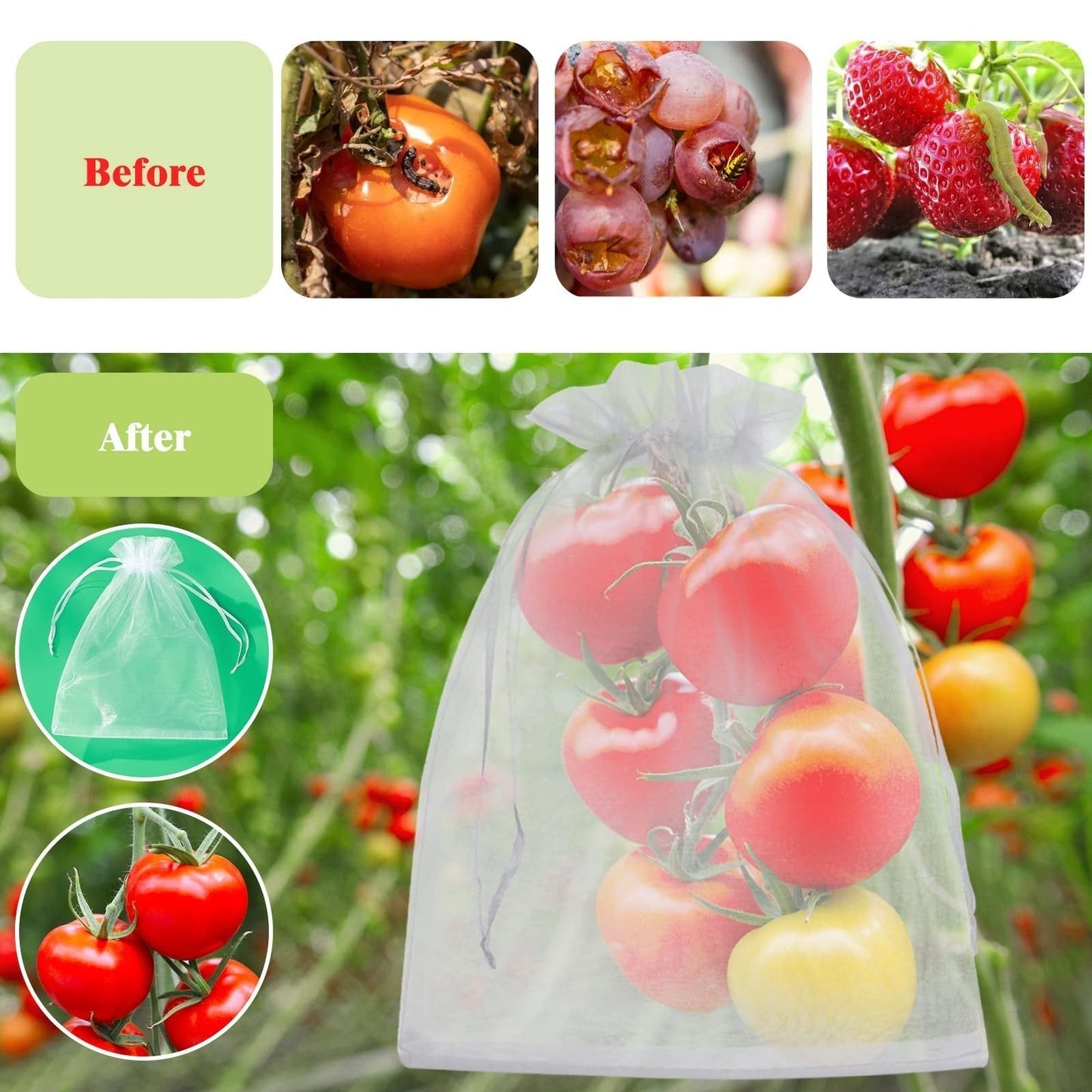 Buy 1 Get 1 Free🔥Protective Mesh Cover for Fruit Trees