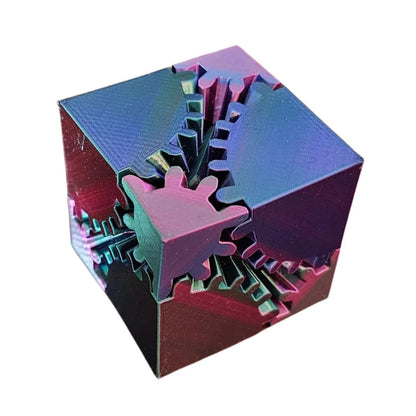 ❗ Take A Look At This Mechanical Rubik's Cube ⚙️🌀The Steampunk Whirling Wonder Fidget